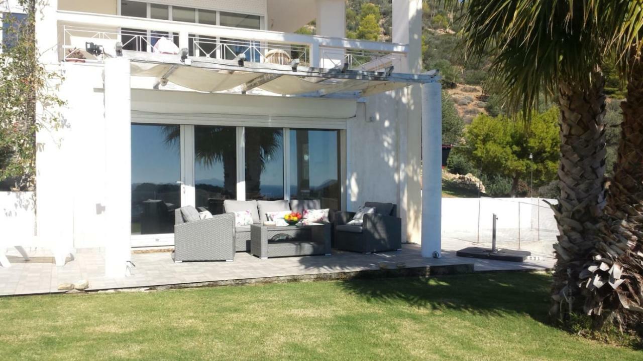 Apartamento Seaview Near Athens & Sounio Anavyssos Exterior foto